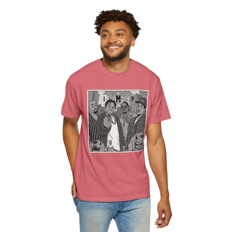 Cougnut - I.M.P - Fog City Animations - Bay Area Rap - Music - SF Bay - ILL Manner Player - Cartoon - Unisex -T-shirt image 15