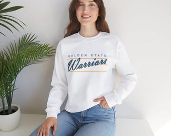 Golden State Basketball - Vintage Script - Sports - San Francisco - Unisex Heavy Blend™ Crewneck Sweatshirt