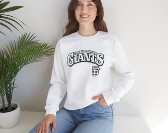 San Francisco Baseball - Vintage 80s logo - Baseball - Sports - Unisex Heavy Blend™ Crewneck Sweatshirt