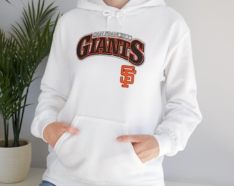 San Francisco Baseball - Vintage 80s logo - Baseball - Sports - Unisex Heavy Blend™ Hooded Sweatshirt