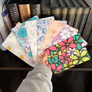 Floral Kindle Insert, Kindle Insert for clear case, Kindle Accessory, Floral Insert, Kindle Decor, Kindle Paperwhite, Kindle Colorsoft, Boox