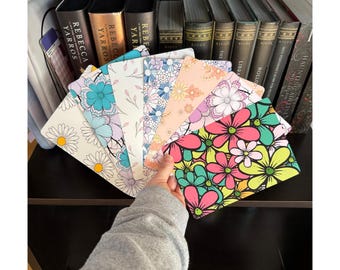 Floral Kindle Insert, Kindle Insert for clear case, Kindle Accessory, Floral Insert, Kindle Decor, Kindle Paperwhite, Kindle Colorsoft, Boox