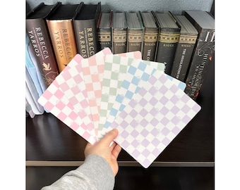Checkered Bow Kindle Insert, Bow Kindle Inserts, Checkered Insert, Pastel Insert, Changeable Kindle Insert, Kindle Decoration, Boox Insert