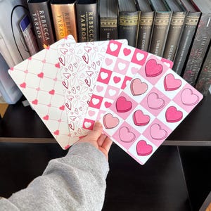 Heart Kindle Inserts, Valentines Day Kindle Inserts, Kindle Paperwhite, Kindle Colosoft, Boox Insert, Valentines Hearts Kindle Inserts