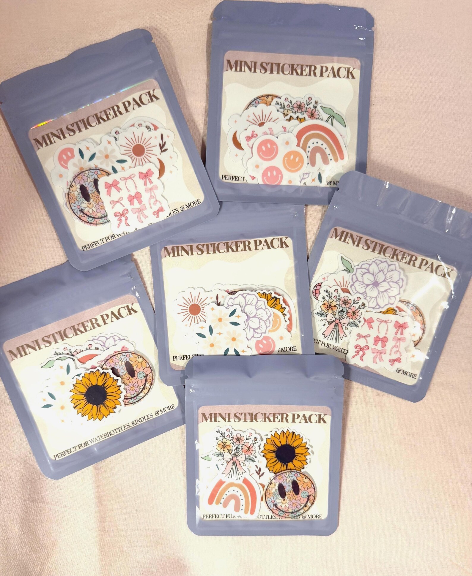 Cozy Mini Sticker Pack, Filler Stickers for Kindles, Journal Decor ...