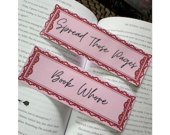 Spicy Quote Bookmarks, Smut Bookmarks, Spicy Bookmarks, Bookworm Gift, Gift for readers, Bookish bookmarks, Bookmark Set, Spicy Bookmark Set