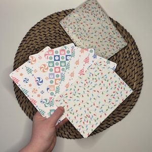 Pastel Christmas Themed Kindle Inserts, Kindle insert for Kindle Paperwhite, Boox Inserts, Christmas Kindle Insert, Pastel Kindle Insert
