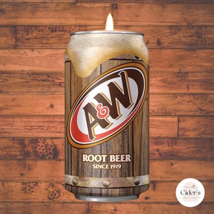 A&W Root Beer Candle | Can Candle | Soda Candle | Soy Candle | Hand Poured Candle | Soda Lover | Unique Gift