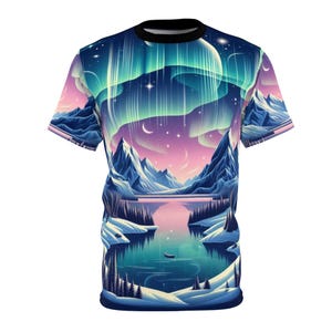 Aurora Borealis Unisex Tee