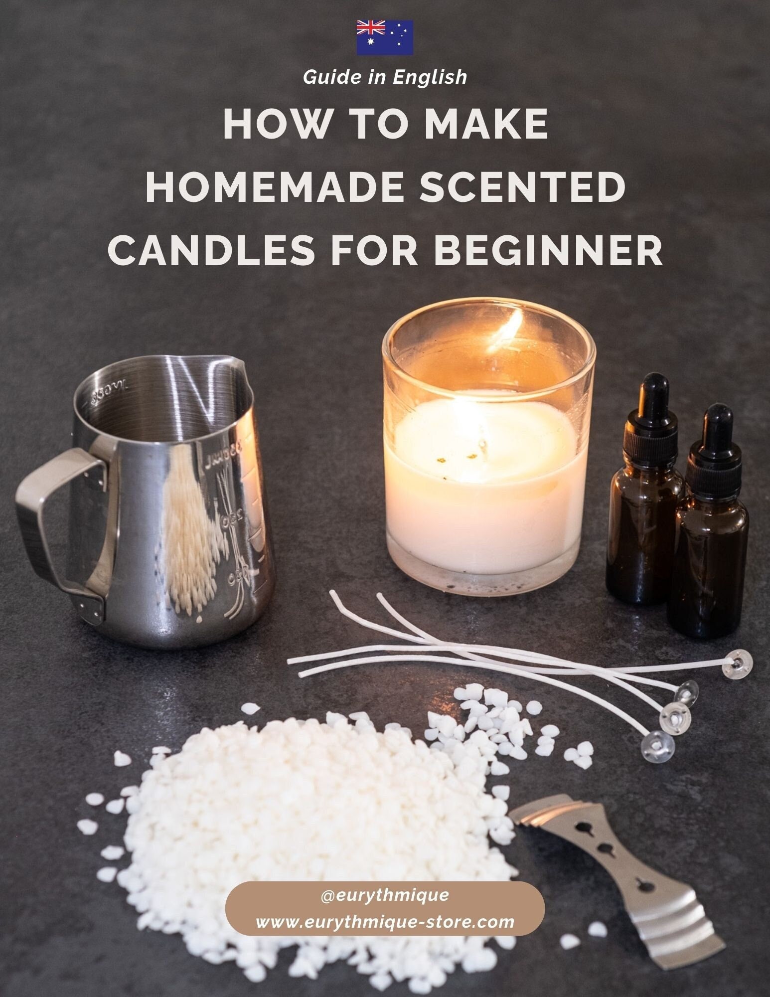 Customizable Butter Candle Kit, Trendy Edible Candle Making