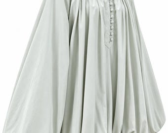 100% Cotton Modest Top for Women, Oversized Balloon Sleeve Blouse, Loose Flowy Muslim Hijabi Shirt