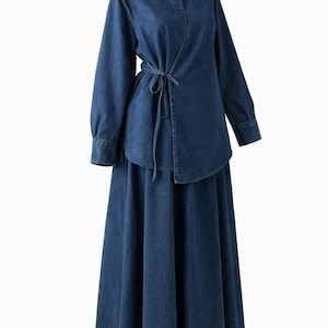 Muslim Denim Dress