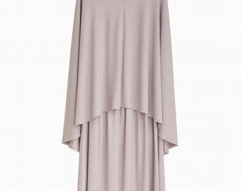 Two-Piece  Jilbab: Khimar Skirt Prayer Dress