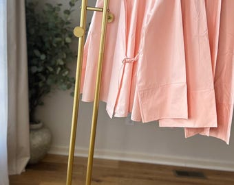 Oversized Tunic Shirt Women Cotton Long Sleeve Button Down Modest Top Loose Minimalist Capsule Wardrobe