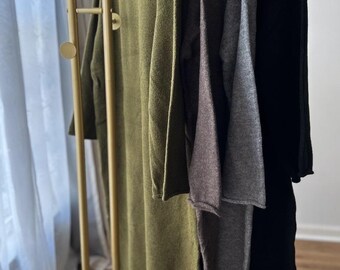 Modest Sweater Dress, Knit Abaya Maxi Dress, Fall Winter Abaya, Long Sleeve Maxi Dress, Muslim Modest Clothing, Loose Fit Winter Dress