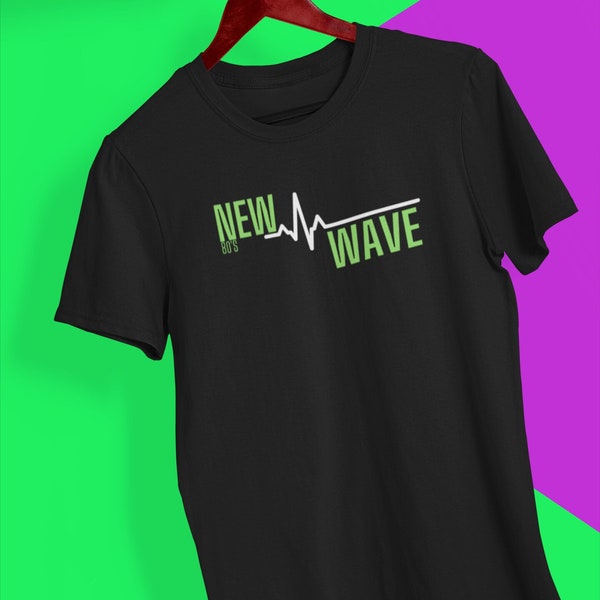 80's New Wave T Shirt 80s T Shirt 80's Fashion 80s Retro T Shirt Gift for Her 80's T-Shirt Gift for Him 80's Party Tshirt Back To The 80's