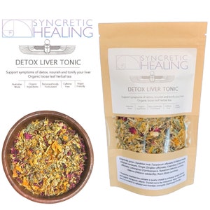 Liver Detox Tonic l Tea| Organic Loose Leaf Herbal Tea