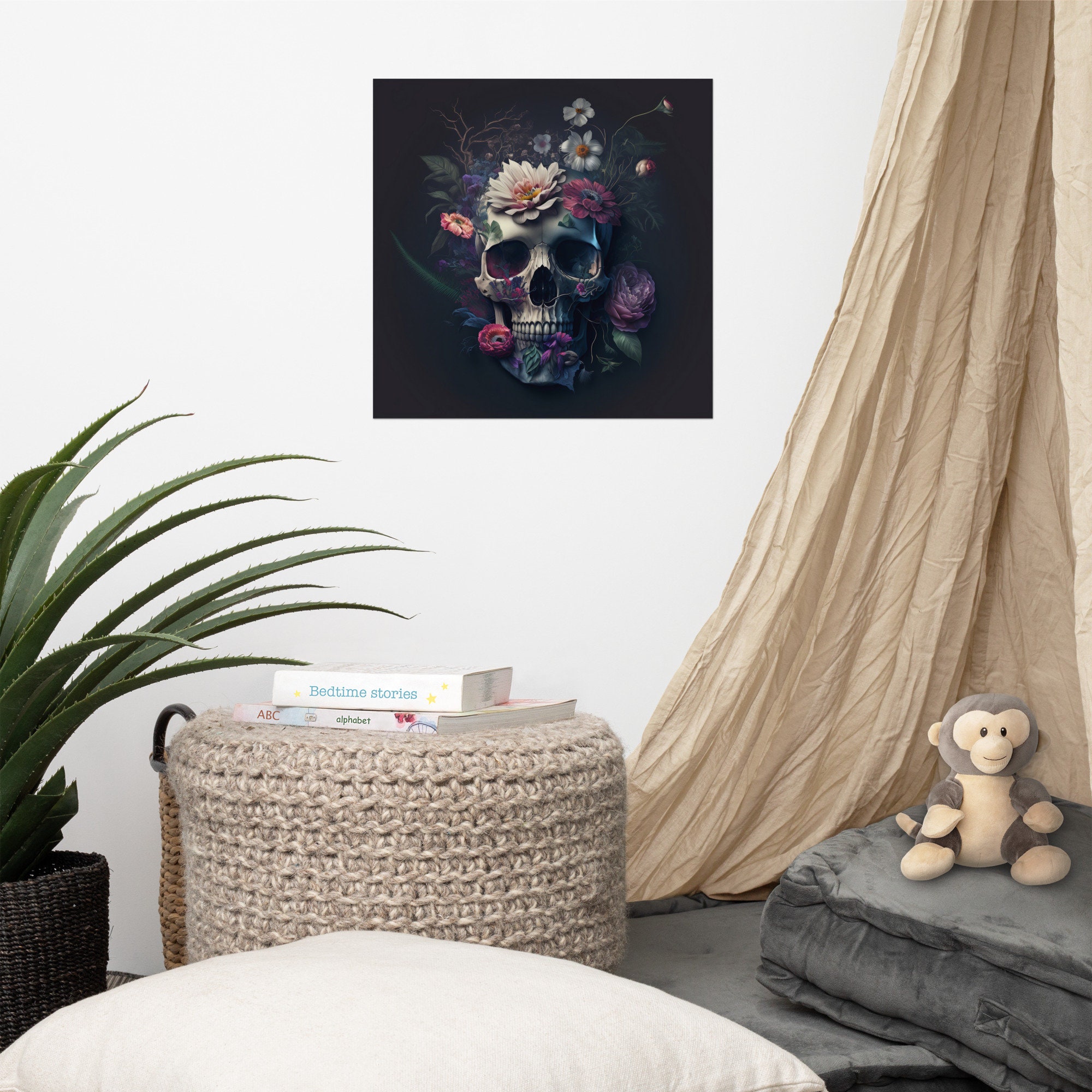 Takashi Murakami Jigsaw Puzzle / SKULLS & FLOWERS CASTLE