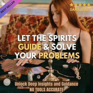 Same Hour Spirit Guide Reading | Angel Message | Personalized Intuitive Messages | Psychic Tarot Oracle | Guardian Angel Insight | Psychic