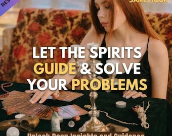 Same Hour Spirit Guide Reading | Angel Message | Personalized Intuitive Messages | Psychic Tarot Oracle | Guardian Angel Insight | Psychic