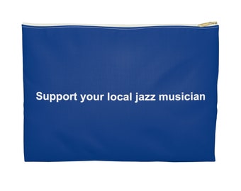 Pick Case | Gig Pouch | Gear Bag | Accessory Pouch for Musicians (Blue)