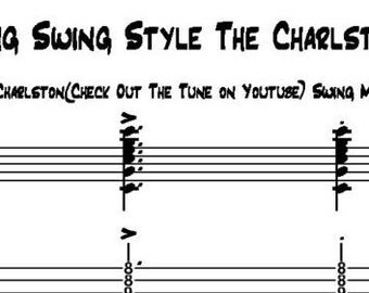 Charleston Swing Comping | Jazz Guitar Lesson, PDF & TABs