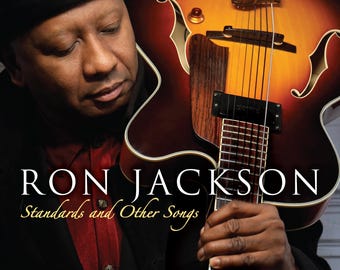 CD de guitarra de jazz autografiado por Ron Jackson / Estándares y versiones