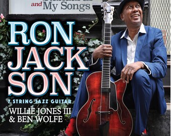 Vinilo autografiado de "Standards and My Songs" (edición limitada de guitarra de jazz) de Ron Jackson