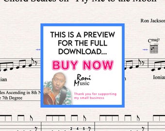 Lección de guitarra de jazz: Barry Harris "Fly Me to the Moon" (Descarga digital)