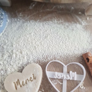 Customizable Cookie Cutters Petit Beurre, Heart, Round image 4