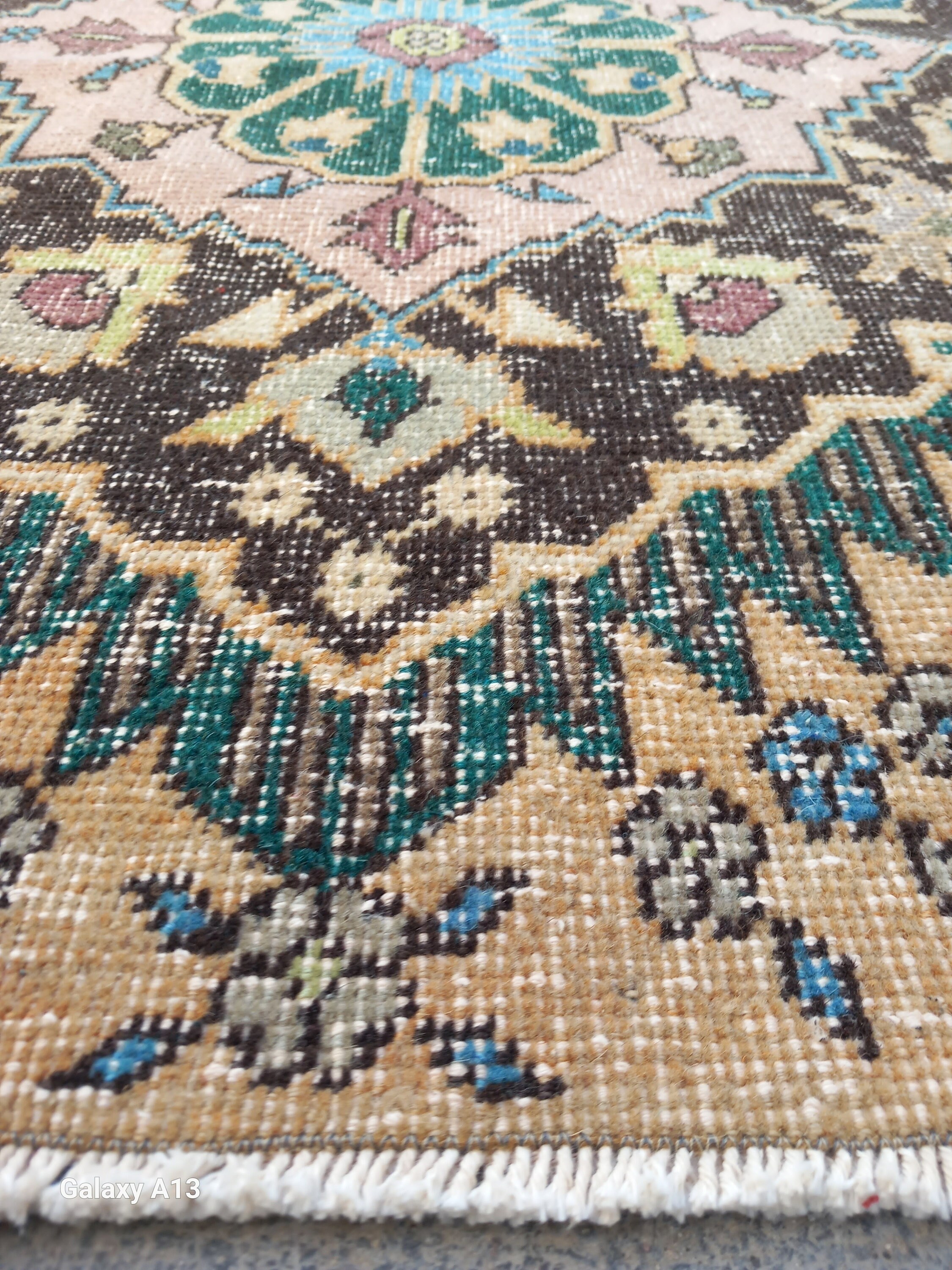 3x8,rug,3x8 Turkish Rug,3x8 Runner Rug,3x8 Decor,3x8 Beige,green Brown