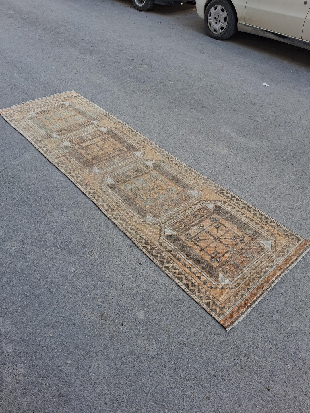 2.9x9.3 Feet,3x9 Vintage Rug,3x9 Runner Rug, 3x9 Rug,entryway Rug ...