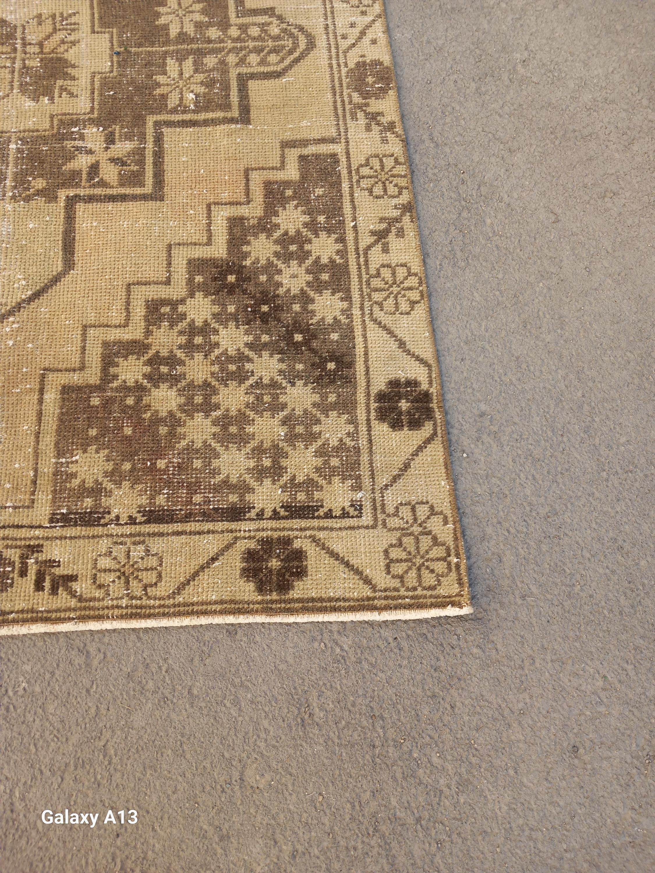 4x8 Rug,4x8 Beige Brown Rug,4x8 Vintage Rug,area Rugs,4x8 Runner Rug ...