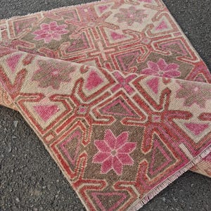 3x4 Rug,3x4 Vintage Rug,Area Rug,Rugged Rug,Colored Rug,Home Decore Rug,Living roomrug,Vintag Rug,Anatolian Rug, 3.0x3.7 feet, Tax Free USA