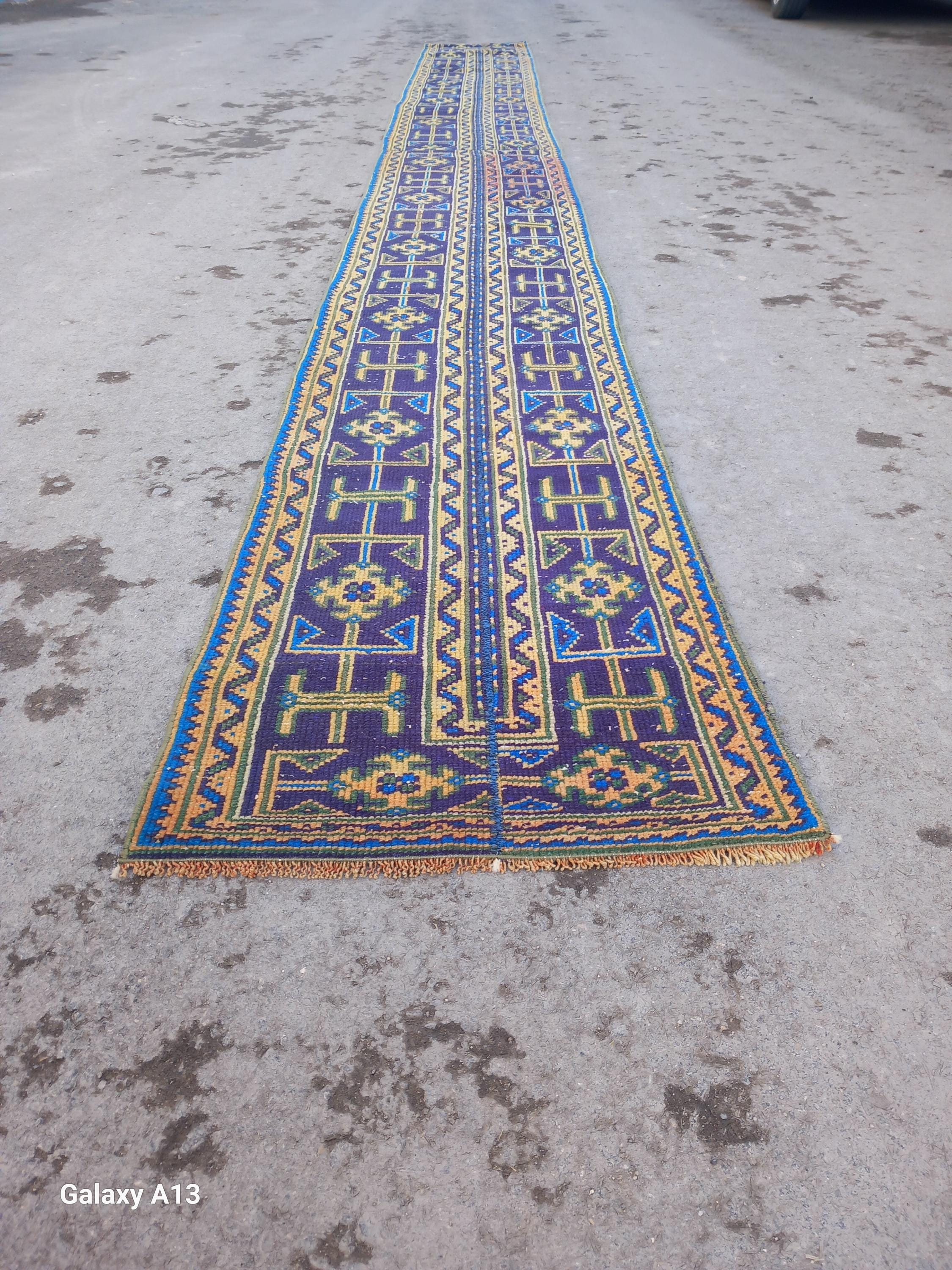 2x20 Rug,2x20 Runner Rug,patchwork Runner,2x20 Vintage Rug,stair ...