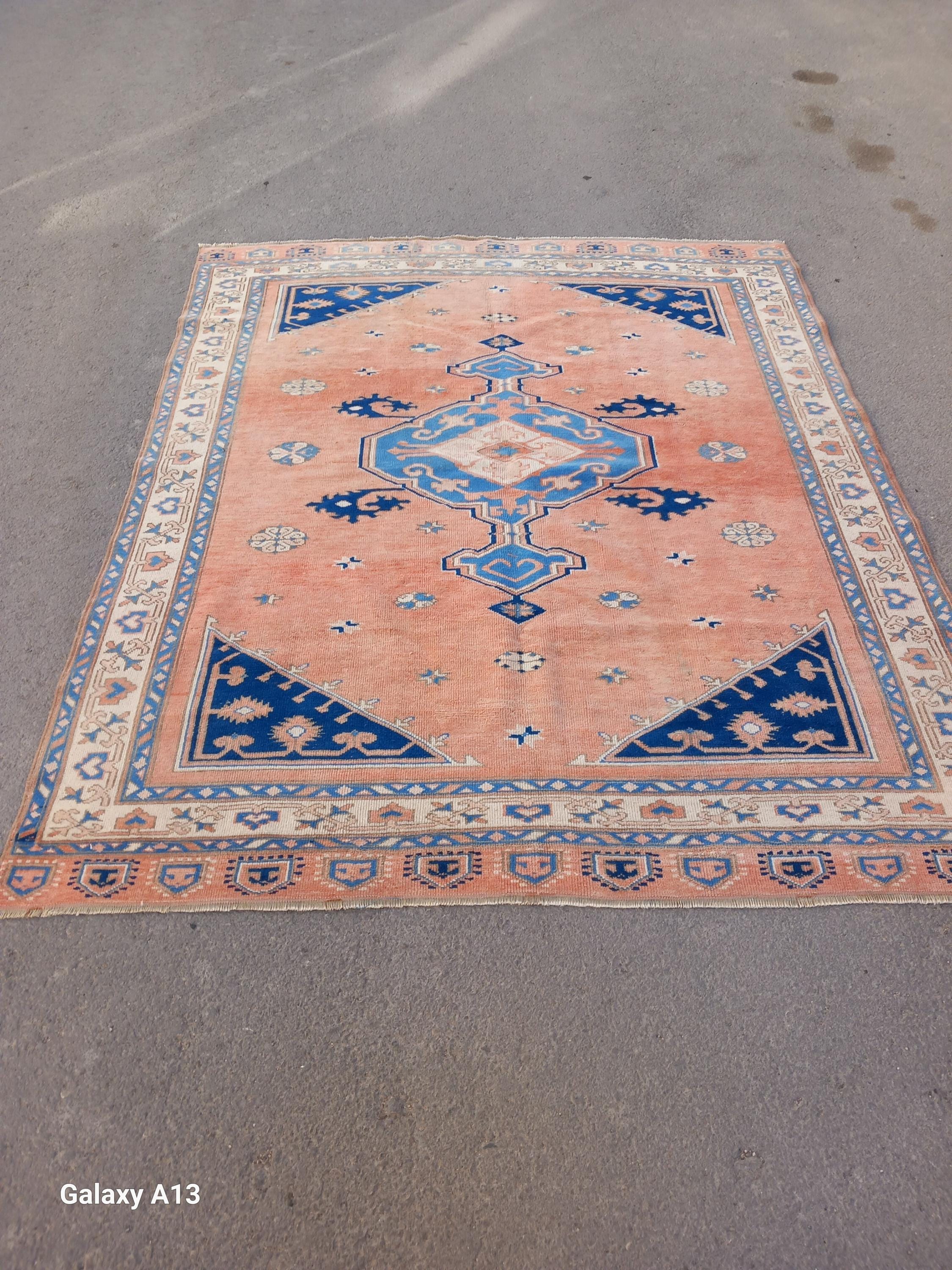 57.5×172”Brightness” TURKiSH ViNTAGE RUG 1 Ft. X 3.5 Ft. Vintage Turkish Rug TR71755 – Turk Rugs