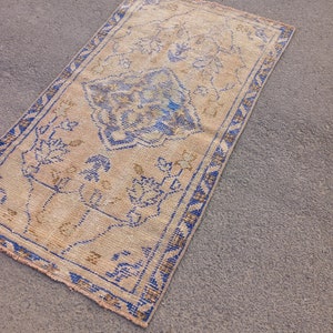 2x4 Rug,Small Rug,2x4 Turkish Rug 2x4,Handmade Rug,2x4 Vintage Rug,Oushak Rug,Door Mat Rug,Mini Rug,Bathroom Rug,Smal Vintage Rug,Wool,Rug,