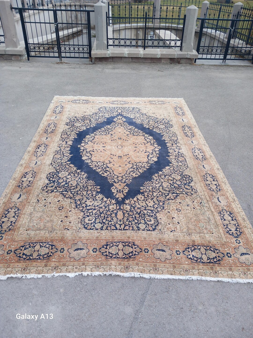 8x12 Rug,8x12 Vintage Rug,vintage Area Rug,livingroom Rug,oversize Area ...