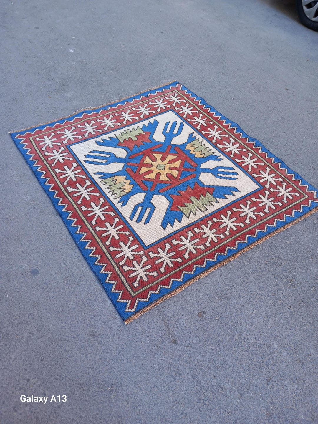 4x4 Rug,4x4 Vintage Rug,area Rugs,anatolian Rug,livingroom Rug,beige ...