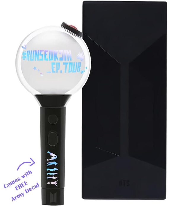 BTS / アミボム リボン RUN SEOKJIN Run Seokjin Tour Army Bomb, Run Seokjin Decal, BTS Jin Army