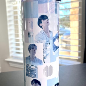 Customized BTS Tumbler, BTS Proof Tumbler, BTS water bottle, Babgtan bottle, Bangtan mug, Bangtan tumbler, Proof tumbler