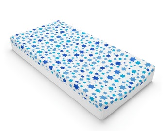 Magen David Jewish Baby Changing Pad Cover