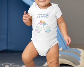 LChaim Baby Short Sleeve Onesie®