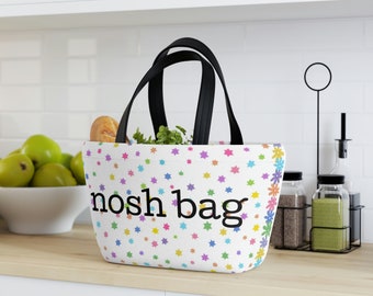 Nosh Lunch Bag, Jewish lunch bag,