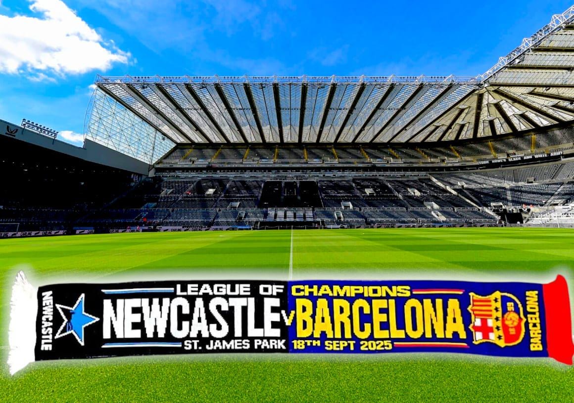 バーン 直筆サイン Newcastle United 公式マフラー