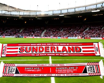 Sunderland Double Sided Promotion Scarf
