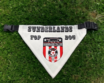 Sunderland top dog bandana