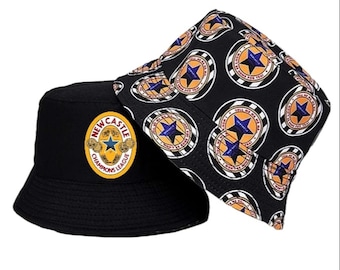 Newcastle tell me ma me ma bucket hat reversible