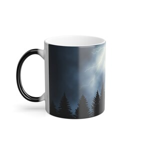 Color Changing Dragon Coffee Mug: Fantasy Book Lover Gift Bild 6