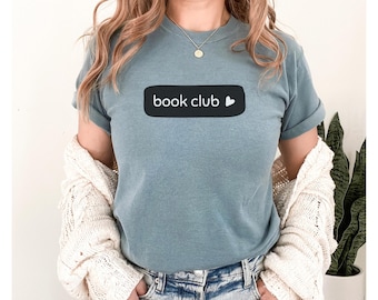 Camiseta del club de lectura: Camiseta con colores reconfortantes, regalo para los amantes de la lectura